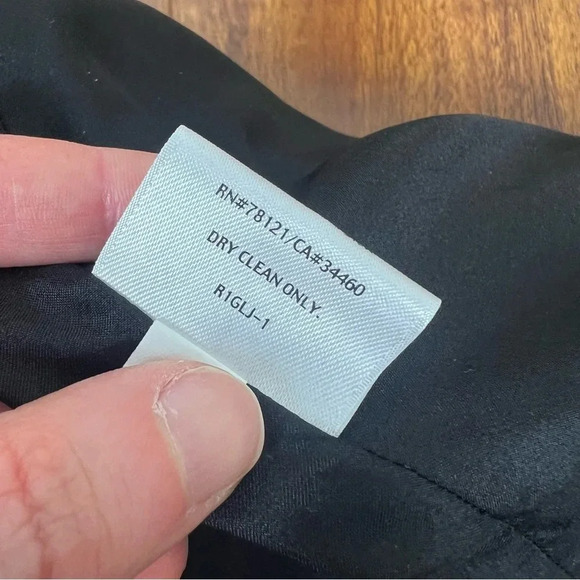 Eileen Fisher Black Textured Coat Jacket Size M - Picture 7 of 7